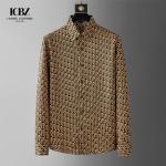Autumn Casual Fashion Long Sleeves Customized Oversized Shirt Logo Print for