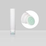 Soft Custom Cosmetic Tubes D50mm Cleansing Tube Silicone Head Plastic Round