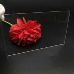 0.3mm/0.4mm/0.5mm ultra-thin ultra-white Aluminosilicate glass sheet for Optical