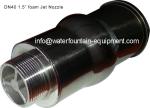 Full Stainless Steel Foam Fountain Nozzle , Geyser Jet Fountain Heads For Ponds