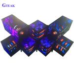 3D effect full color led dj booth