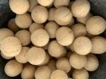 0% SiC Content Alumina Fire Balls White Inert Ceramic Ball for Petrochemical