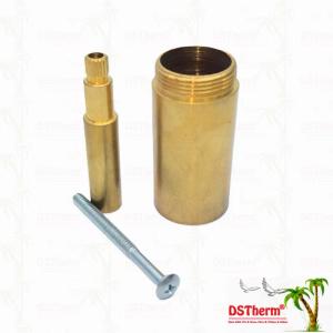 China Brass / Chrome Plated Valve Stem Extension Sleeve 1/2&quot; - 1&quot; Customized Size factory