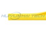 Yellow Color Self Wrapping Sleeving PET Cable Sleeve Self Closing Harness