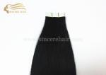 26 Inch Remy Human Hair Extensions, 65 CM Long Jet Black Remy Tape In Human Hair