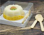16cm Disposable Bamboo Cutlery Biodegradable Sporks Bulk For Cake Salad