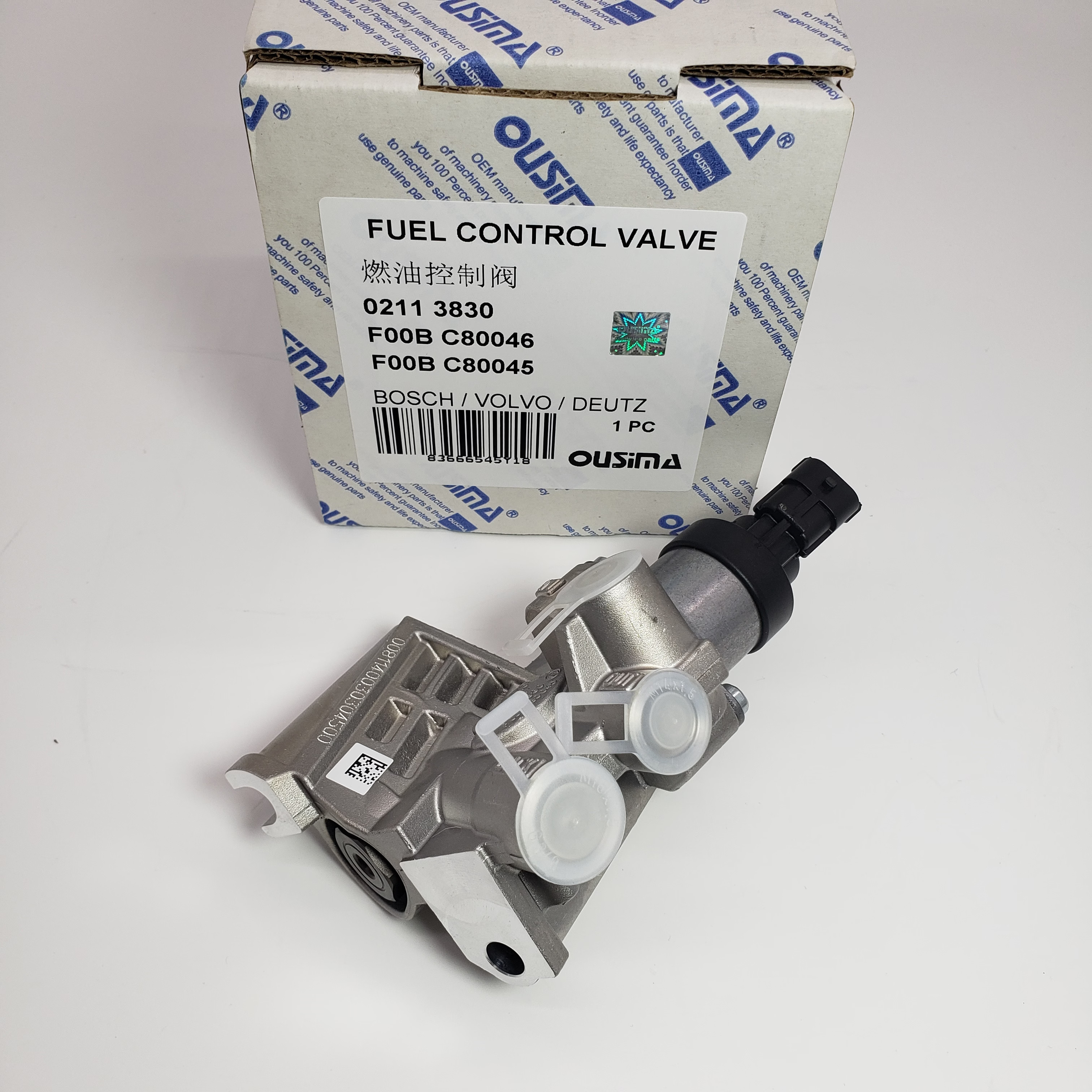 Fuel Control Valve 0211 3830 F00B C80046 F00B C80045 For BOSCH VOLVO DEUTZ