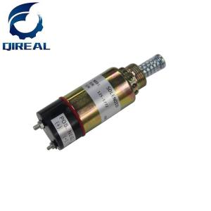China 1255772 Excavator Electrical Parts For E332 Engine 3114 3116 3126 Fuel Stop Solenoid Shutdown Valve 24V 125-5772 factory
