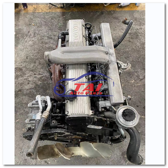 Used Original 1HZ Diesel Engine With Gearbox for Toyota Land Cruiser and Coster Bus For Japanese Used Car Engine Parts