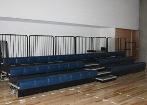 China Teleacopic Retractable Bleacher Seating Durable For Multifunctional Sport Court factory