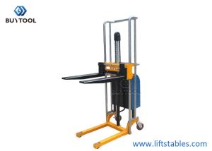 China Manual High Lift Hand Hydraulic Pallet Stacker Ej4150 Ej4150a factory