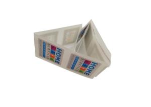 China 45x45mm HF RFID Sticker Tags ISO14443A Protocol 80g Coated Paper Sticker factory