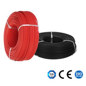 H1z2z2-K / PV1-F 6mm Solar Cable / Dc Cable For Solar Pv Tinned Copper Conductor