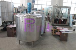 China Auto Fruit Juice Processing Equipment 200L Solid Sugar Melting Pot Double Layer factory