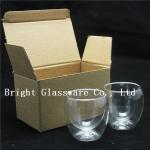 double wall thermo glasses, double wall wine glasses for wholesale