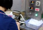 2400W 220V Semi Automatic Stand Up Pouch Sealing Machine , Sealing Speed 60pcs /