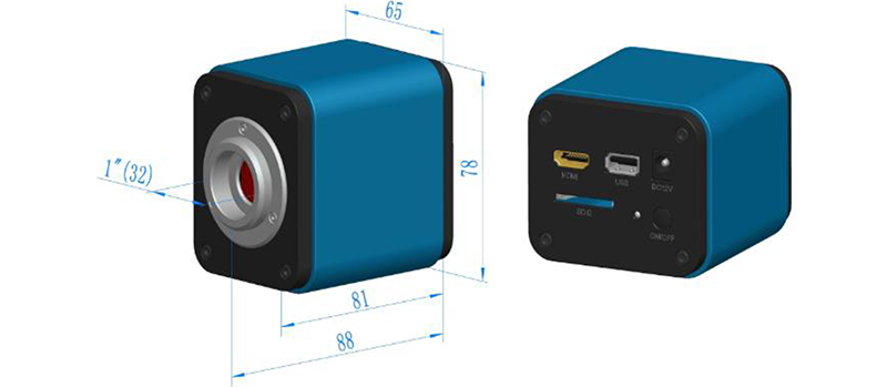 A59.2240 Auto Focus HDMI+WIFI+SD Camera Mouse Measure OPTO-EDU