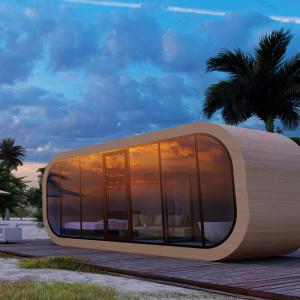 China Modern Design Hotel Apple Cabin for Living in 20ft 30ft 40ft Cozy Tiny Home factory