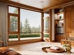 Dustproof Aluminium Frame Casement Window Horizontal Fiberglass Screen