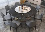 ISO14001 Rock Slab Family Strong Durable Dining Table