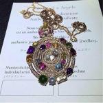 Luxury jewe factory necklace 18k gold white gold yellow gold rose gold gem