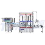 Stainless Steel Rotary PLC Controlled Pump Capping Machine Fully Automatic