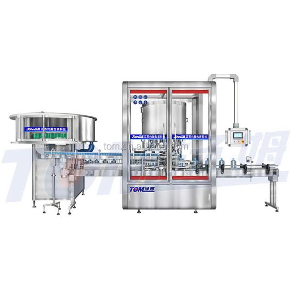 China Stainless Steel Rotary PLC Controlled Pump Capping Machine Fully Automatic factory