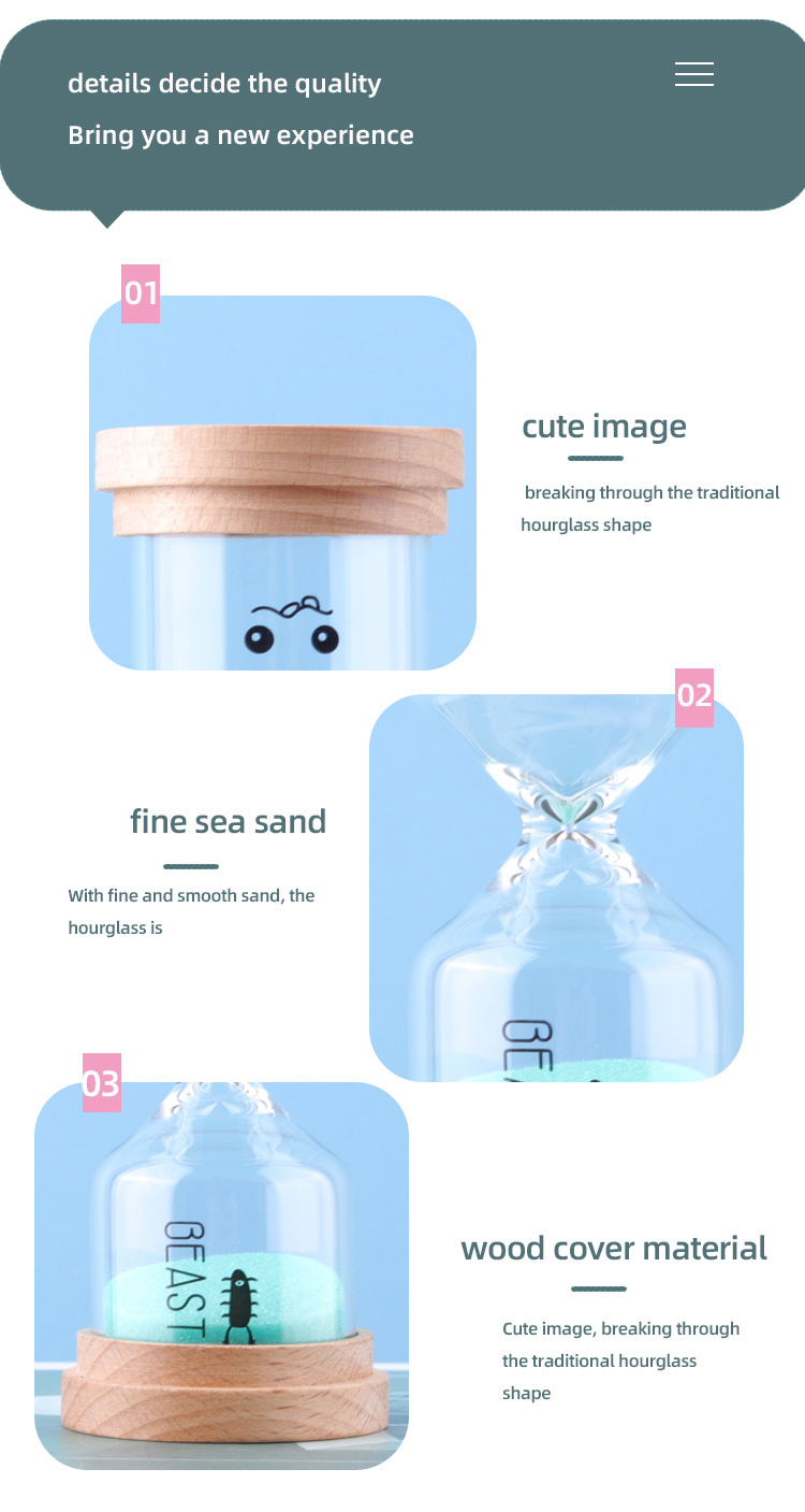Gift Small Hourglass Mini Decorative 1 3 5 8 10 15 30 Minute Hourglass Sand Timer