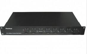 China Fast Ethernet 8 Port 100Base-Fx Optical Fiber Media Converter For VLAN factory