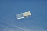 crystal USB memory stick with free laser engraved logo inside
