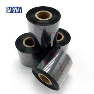 China Black Enhanced Thermal Wax Resin Ribbon Compatible With Zebra Printers factory