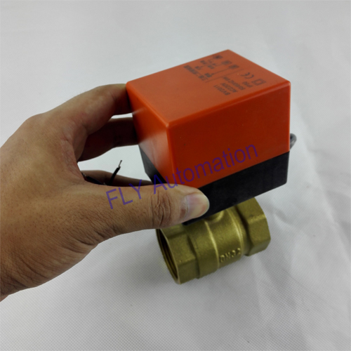 BV2011S Electric ball valve , DN32 Synchronous motor valve DC24V AC220V