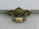 64mm Retro AntiBronze Ceramic Cupboard Pulls Classical Porcelain Dresser knobs