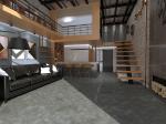 Marble Effect SPC Rigid Core Vinyl Flooring , Vinyl Tile Click Lock Flooring Non