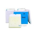 VIP Insulated Medical Ice Cold Box With Ice Packs Cold Storage Solution