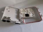 Plastic 1x8 PLC Fiber Optic Splitter Box , Wall Mount Fiber Optic Termination