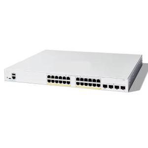 POE Function 1300 Series 24-Port GE Network Switch C1300-24P-4G 4x1G with 4x1G