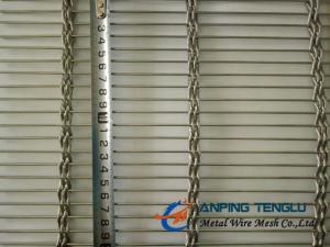 China Rod Cable Wire Mesh, 3mm Cable, 100mm Pitch, 1.5mm Rod, 10mm Pitch factory