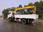 Chinese 4WD 4X4 Dongfeng Vehicle Mounted Crane With190hp Engine 8 Tons
