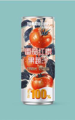 Low Calorie 0g Protein Tomato Fruit Juice 330ml aluminum cans Sodium 6 Mg Per