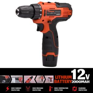 China Two Speed Handheld Power Drills 12V 18+1 Electric Screwdriver With Torque Setting factory