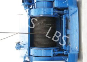 China Mining Underground Hydraulic Crane Winch High Strength Steel factory