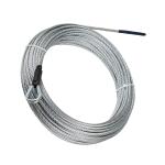 Non-Alloy 1x19 Galvanized Steel Wire Rope 1/16 Galvanized Aircraft Cable 100FT