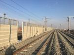 Fireproofing Highway Sound Barrier , Cold Rolled Freeway Noise Barriers