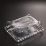 Eco Friendly PET Food Grade Containers for Food Storage with Lid