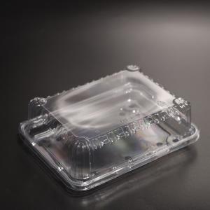China Eco Friendly PET Food Grade Containers for Food Storage with Lid factory