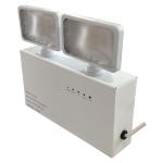 Fireproof Battery Backup Led Twin Spot Emergency Lights 50 / 60Hz
