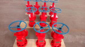 China Anti Rust Wellhead Xmas Tree Valve / API 6A Welded Oil And Gas Choke Valve factory