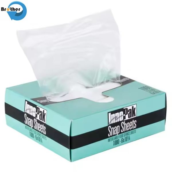 Wholesale Biodegradable Interleaved Sheets Disposable Deli Sheet Pop up Tare
