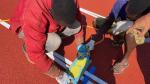 SBR Eco Sports Flooring Prefabricated Synthetic Rubber Running Track